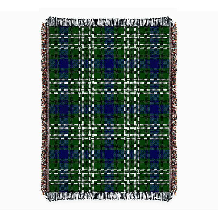 Swinton Clan Badge Tartan Woven Blanket