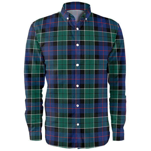 Syme Modern Clan Badge Tartan Long Sleeve Shirt