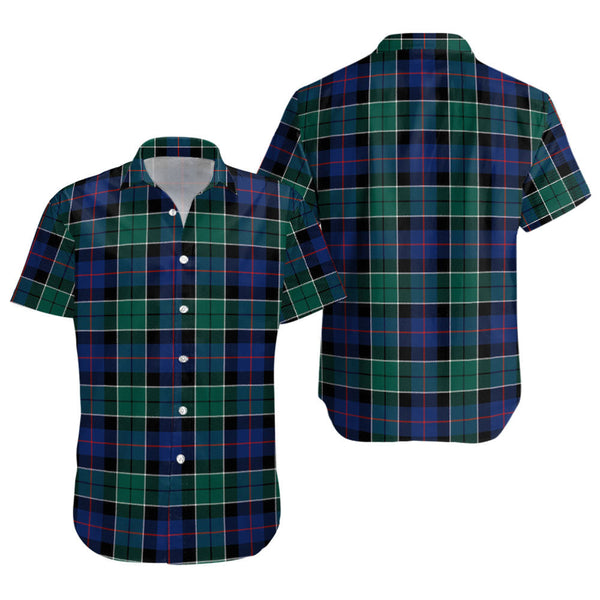 Syme Modern Clan Badge Tartan Short Sleeve Shirt