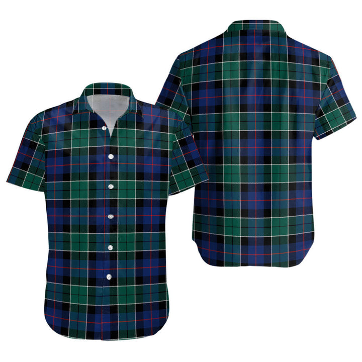 Syme Modern Clan Badge Tartan Short Sleeve Shirt
