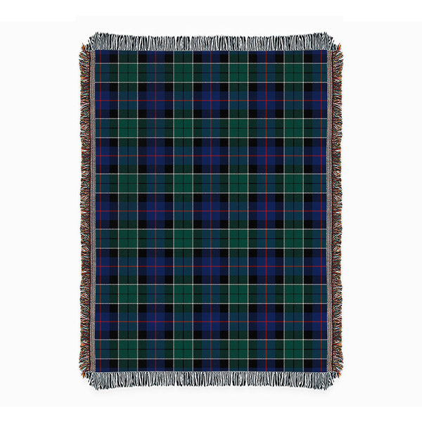 Syme Modern Clan Badge Tartan Woven Blanket