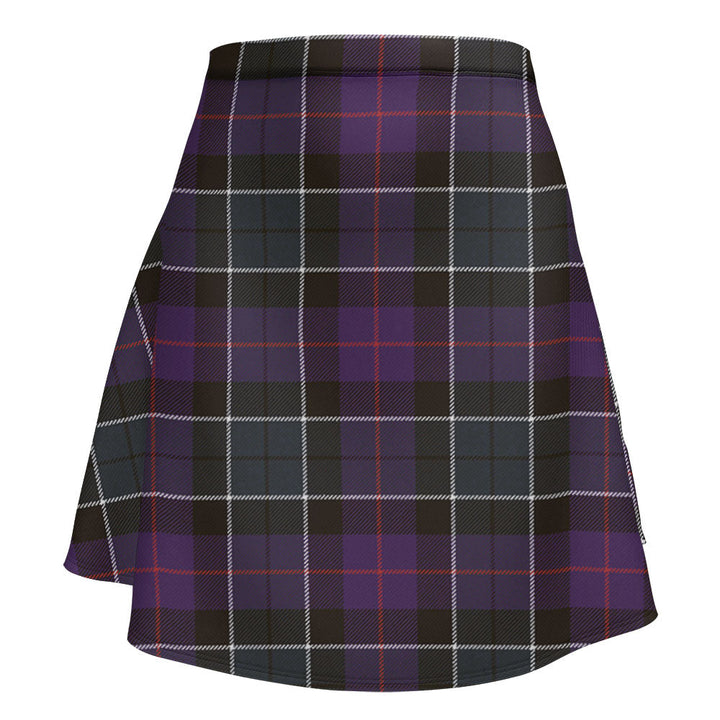 Syme Weathered Clan Badge Tartan Flared Skirt