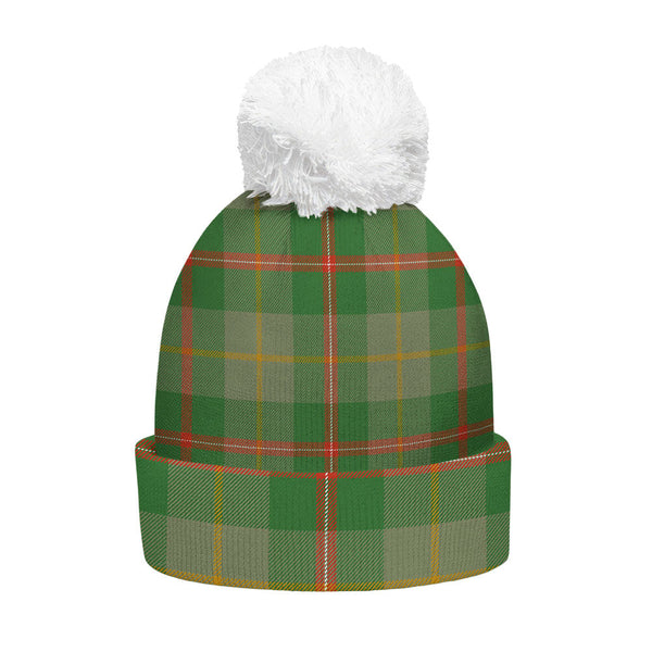 Symington Ancient Clan Badge Tartan Bobble Beanie Hat