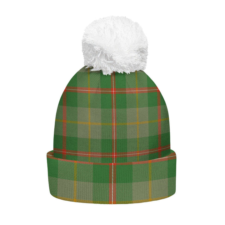 Symington Ancient Clan Badge Tartan Bobble Beanie Hat