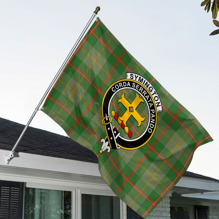 Symington Ancient Clan Badge Tartan House Flag