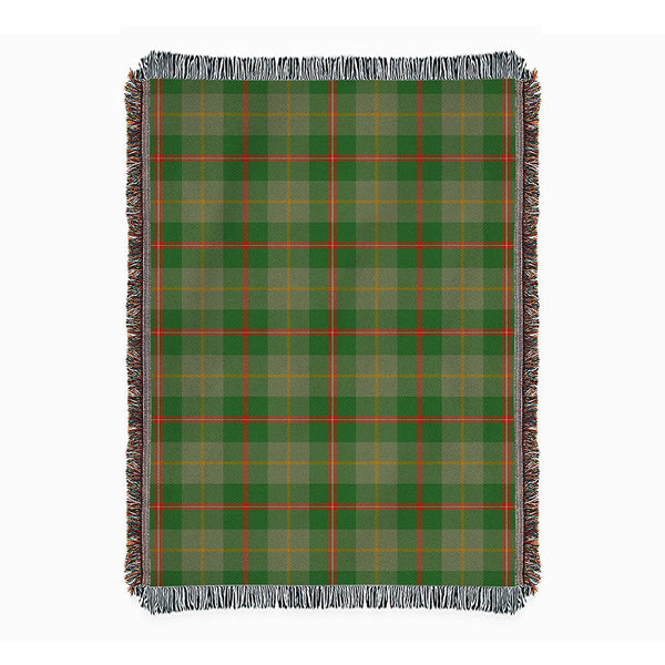 Symington Ancient Clan Badge Tartan Woven Blanket
