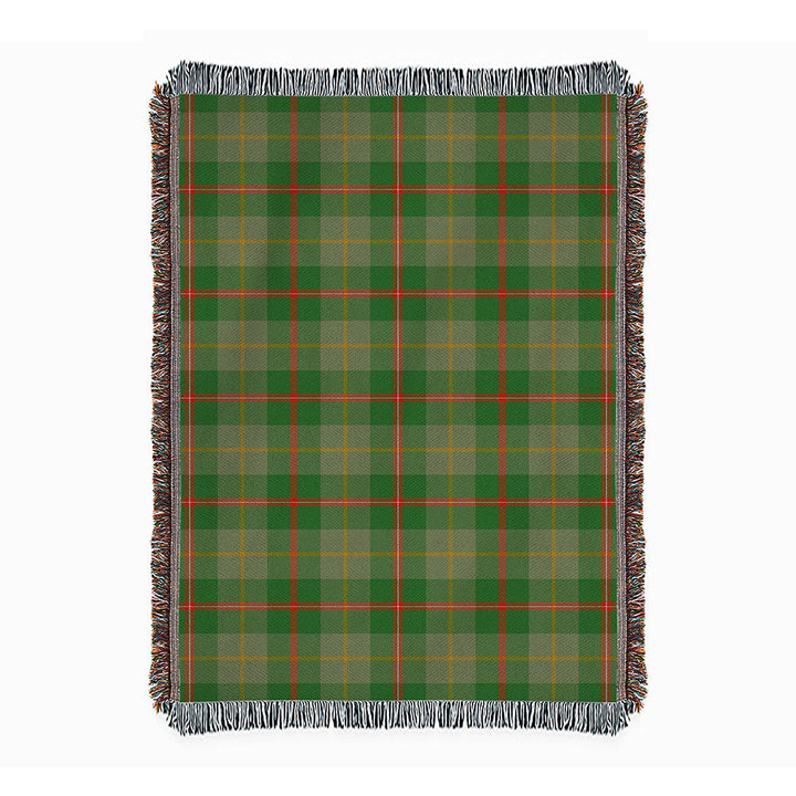 Symington Ancient Clan Badge Tartan Woven Blanket