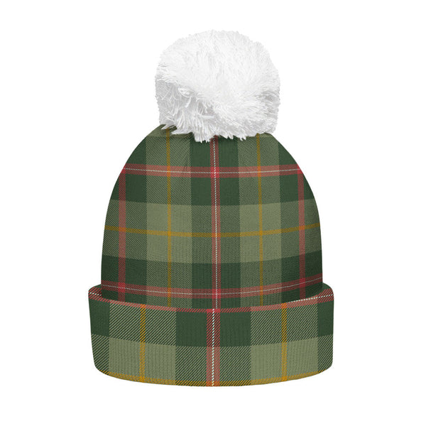 Symington Modern Clan Badge Tartan Bobble Beanie Hat