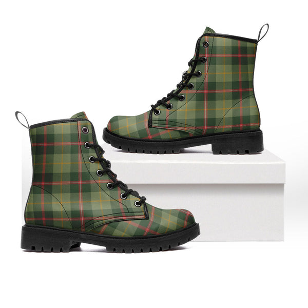 Symington Modern Clan Badge Tartan Leather Boots