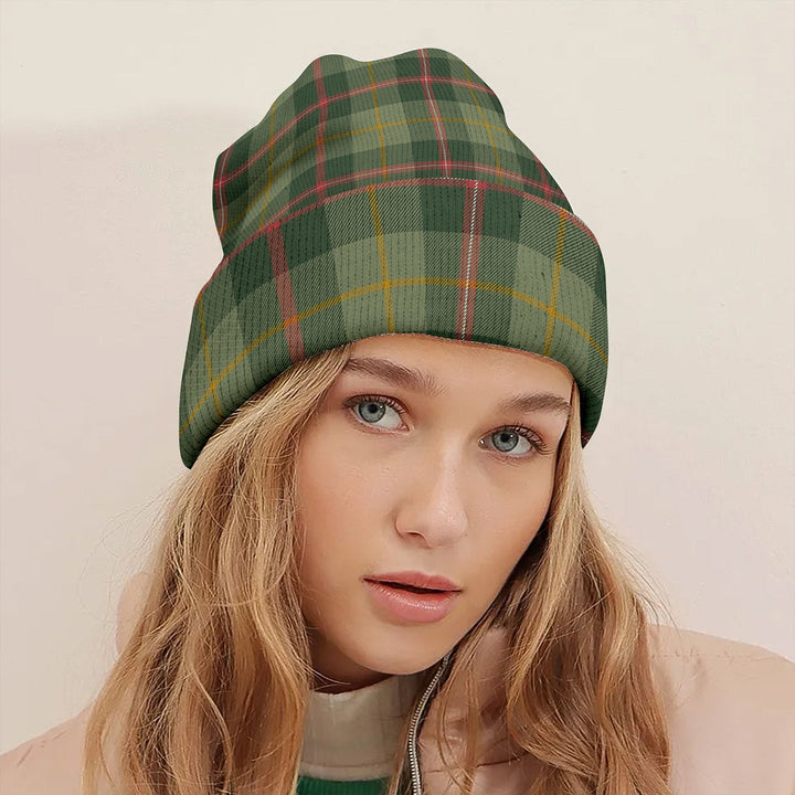 Symington Modern Tartan Knitted Beanie