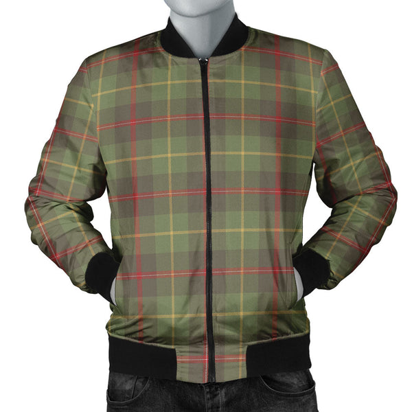 Symington Weathered Clan Badge Tartan Bomber Jacket