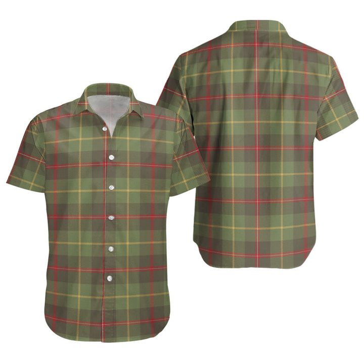 Symington Weathered Clan Badge Tartan Short Sleeve Shirt