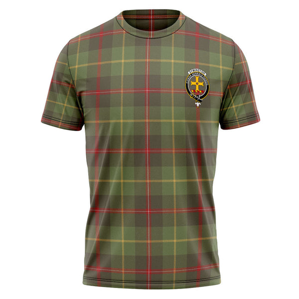 Symington Weathered Clan Badge Tartan T-Shirt