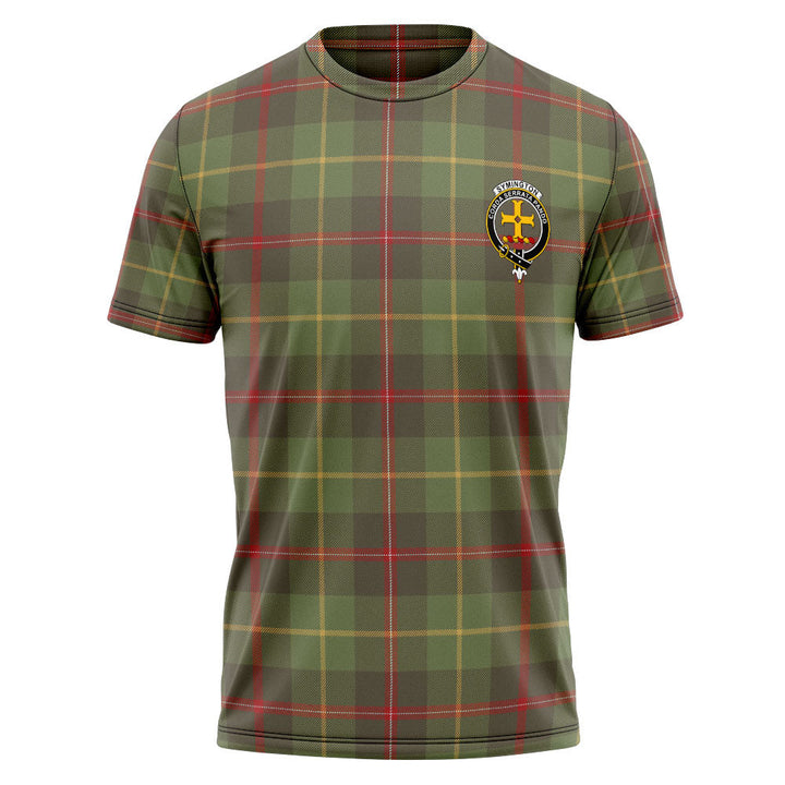Symington Weathered Clan Badge Tartan T-Shirt