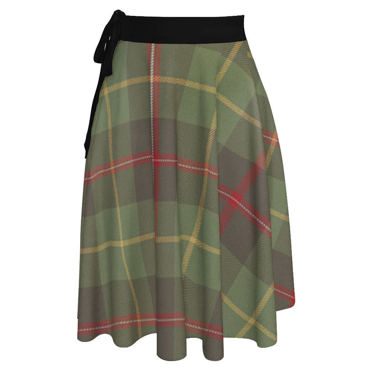 Symington Weathered Tartan Wrap Skirt