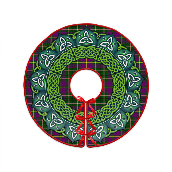 Tailyour Clan Badge Tartan Christmas Tree Skirt Heritage Holiday Decor