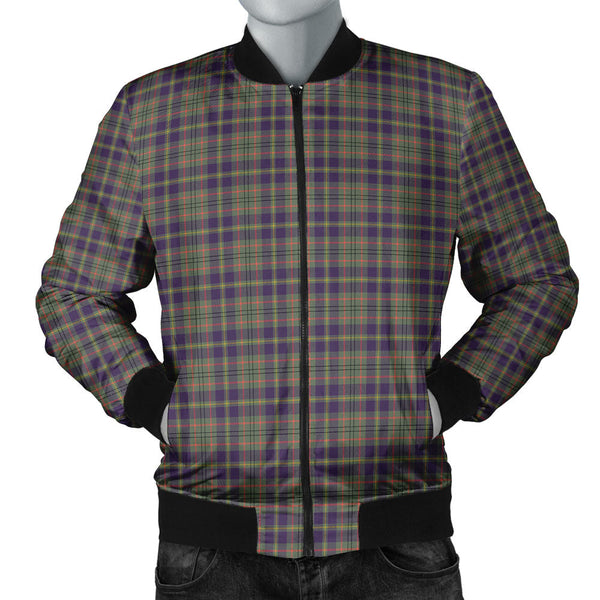 Tailyour Weathered Clan Badge Tartan Bomber Jacket