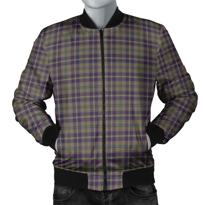 Tailyour Weathered Clan Badge Tartan Bomber Jacket