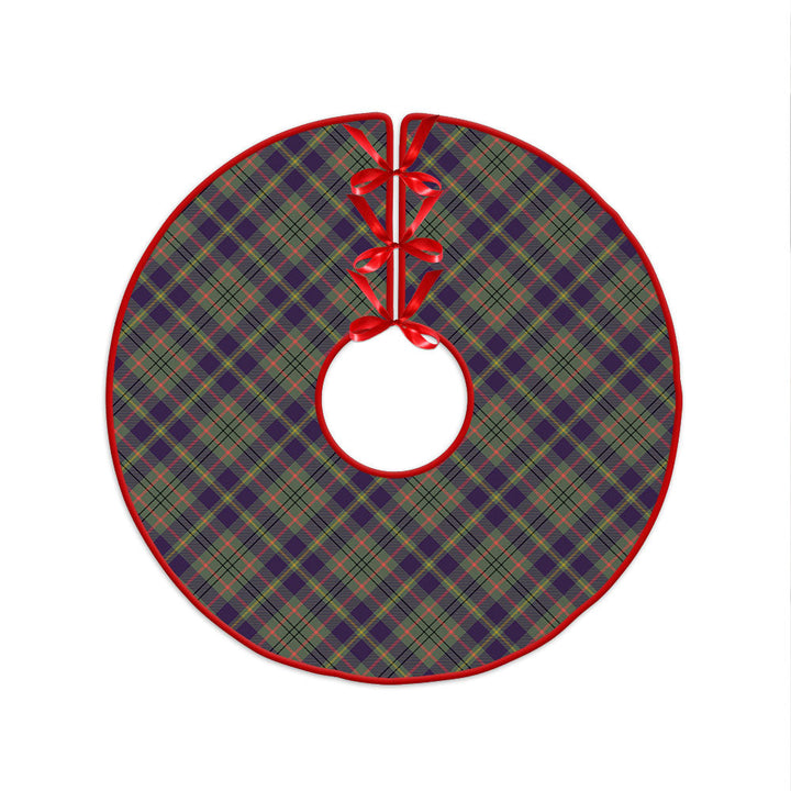Tailyour Weathered Clan Badge Tartan Christmas Tree Skirt