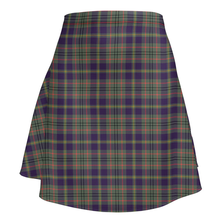 Tailyour Weathered Clan Badge Tartan Flared Skirt