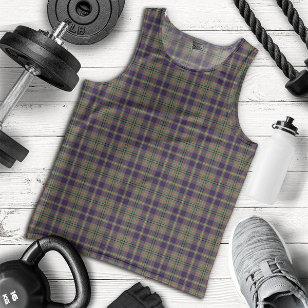 Tailyour Weathered Clan Badge Tartan Men Tank Top