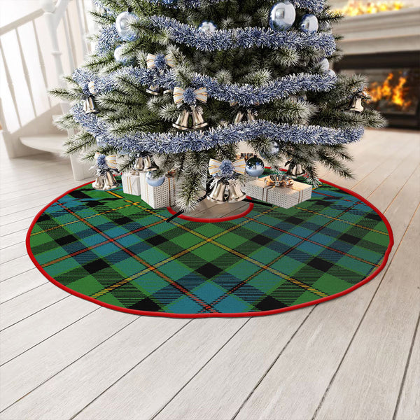 Tait Ancient Clan Badge Tartan Christmas Tree Skirt