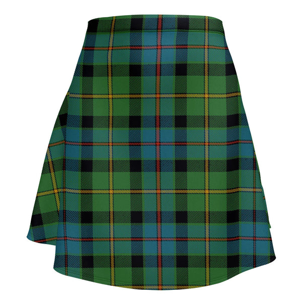 Tait Ancient Clan Badge Tartan Flared Skirt