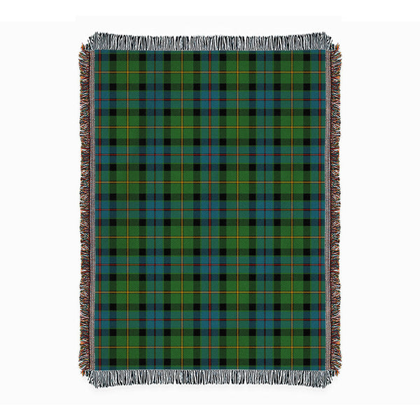 Tait Ancient Clan Badge Tartan Woven Blanket