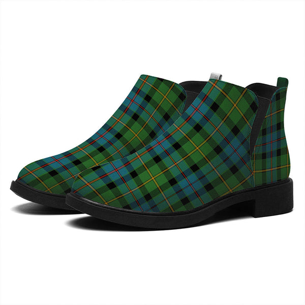 Tait Ancient Tartan Flat Ankle Boots