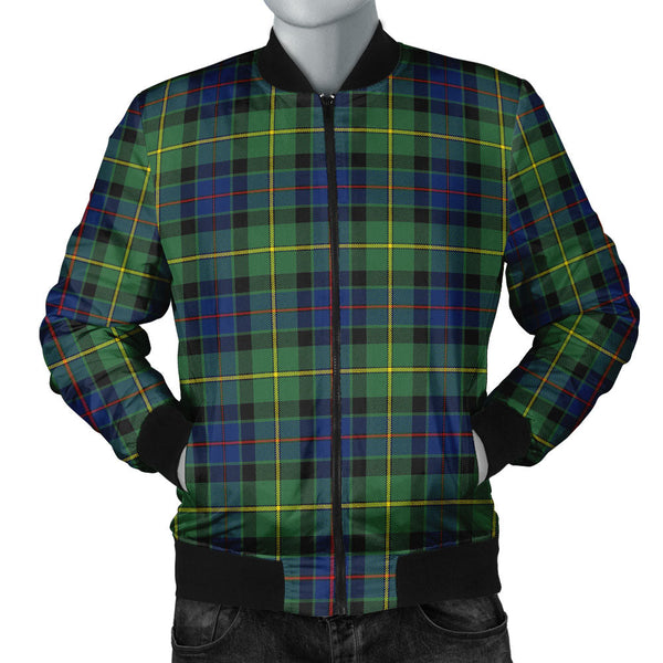 Tait Modern Clan Badge Tartan Bomber Jacket