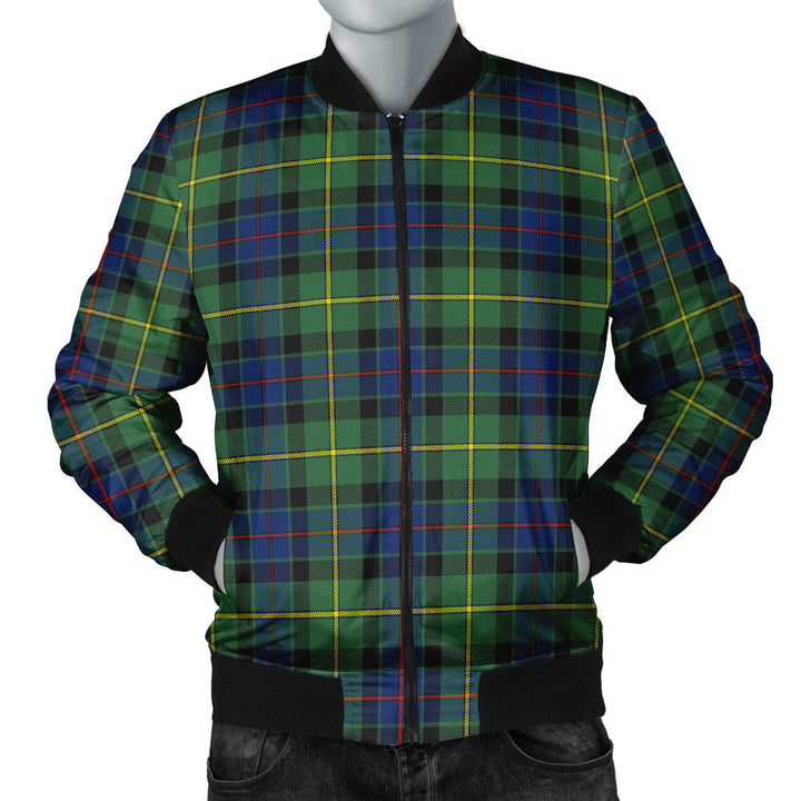 Tait Modern Clan Badge Tartan Bomber Jacket