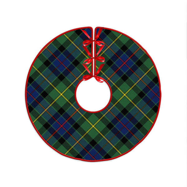 Tait Modern Clan Badge Tartan Christmas Tree Skirt