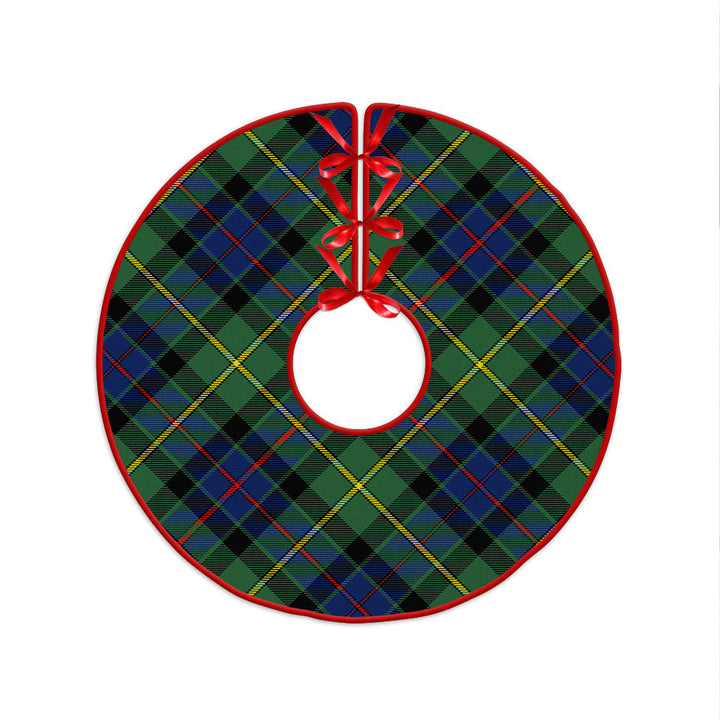 Tait Modern Clan Badge Tartan Christmas Tree Skirt