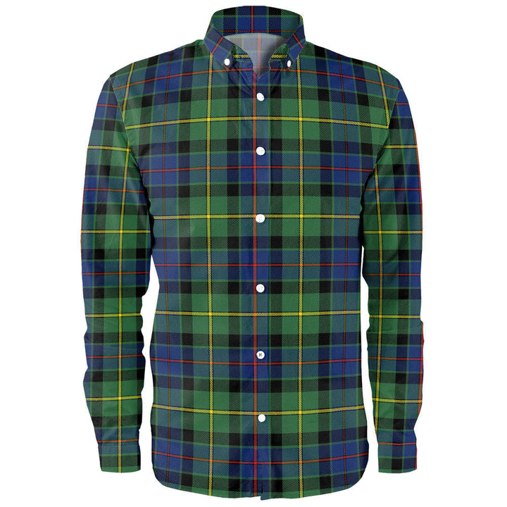 Tait Modern Clan Badge Tartan Long Sleeve Shirt