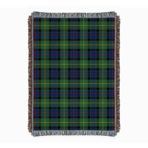 Tait Modern Clan Badge Tartan Woven Blanket