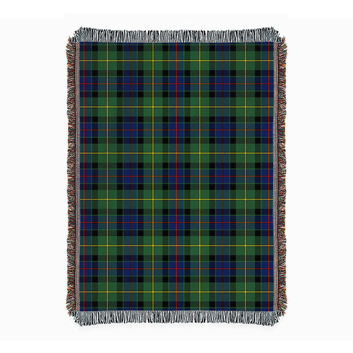 Tait Modern Clan Badge Tartan Woven Blanket