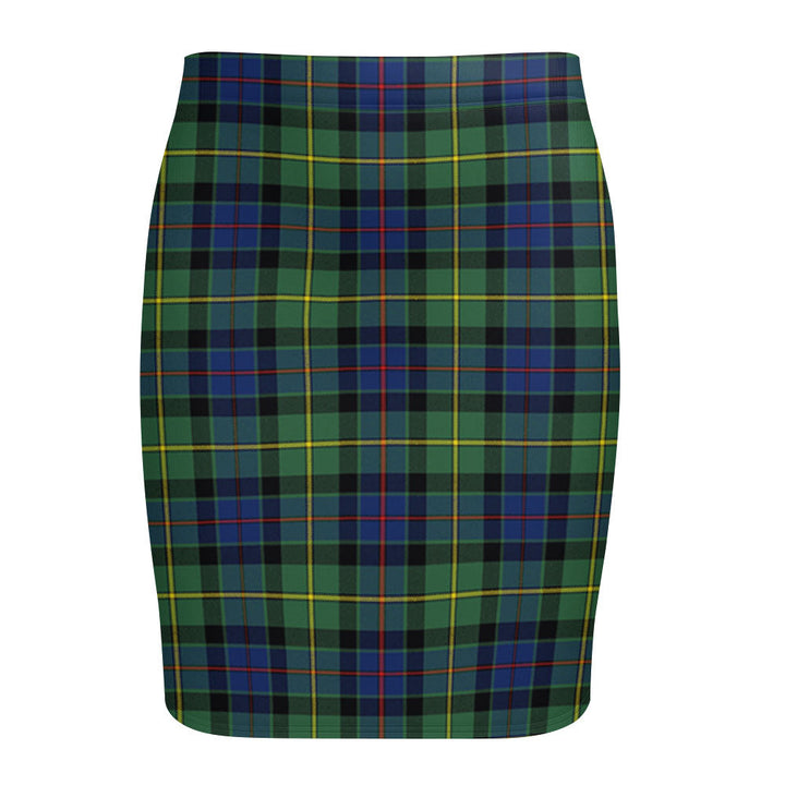 Tait Modern Tartan Fitted Skirt