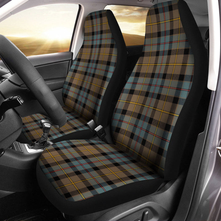 Tait Weathered Clan Badge Tartan Car Seat Covers