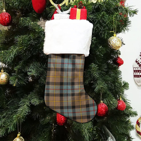 Tait Weathered Clan Badge Tartan Christmas Stocking
