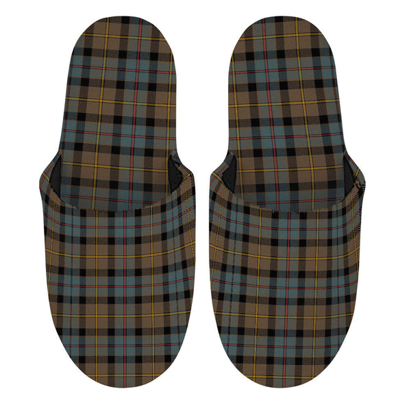 Tait Weathered Clan Badge Tartan Mop Slippers
