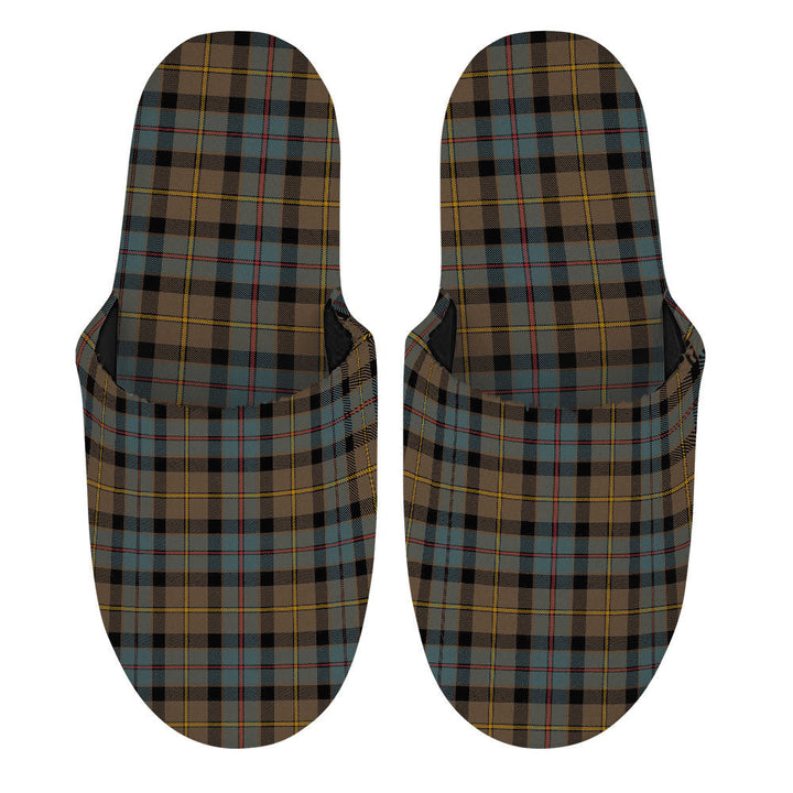 Tait Weathered Clan Badge Tartan Mop Slippers
