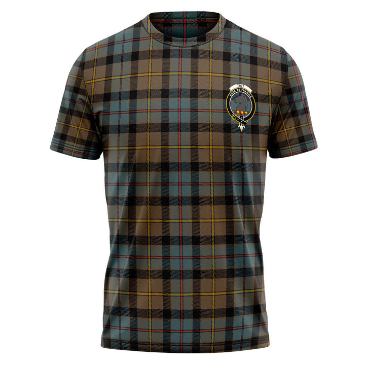 Tait Weathered Clan Badge Tartan T-Shirt