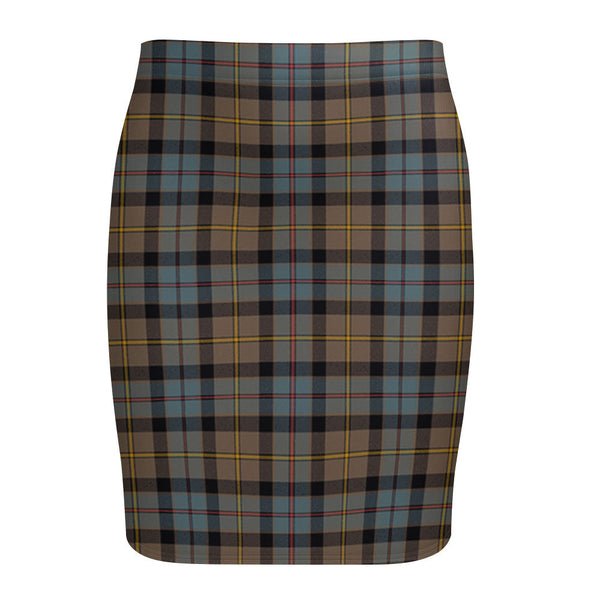 Tait Weathered Tartan Fitted Skirt