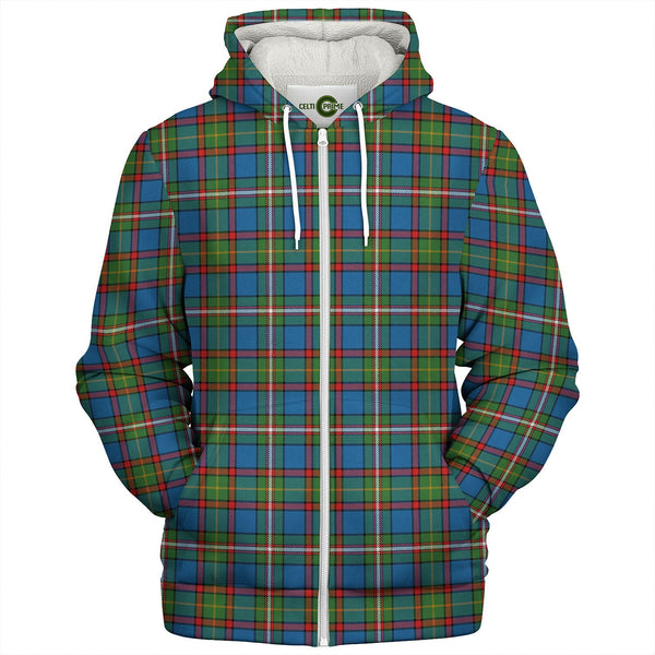 Tait Wedding Ancient Tartan Sherpa Hoodie
