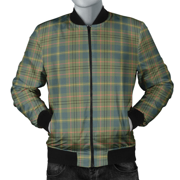 Taylor Ancient Clan Badge Tartan Bomber Jacket