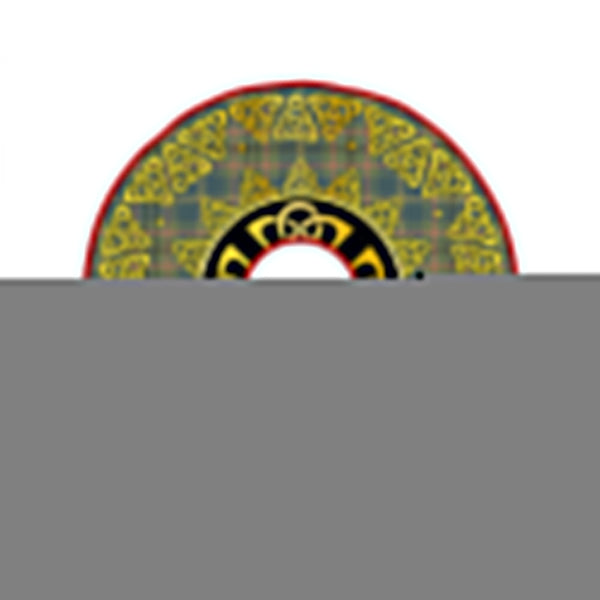 Taylor Ancient Clan Badge Tartan Christmas Tree Skirt Golden Celtic Heritage