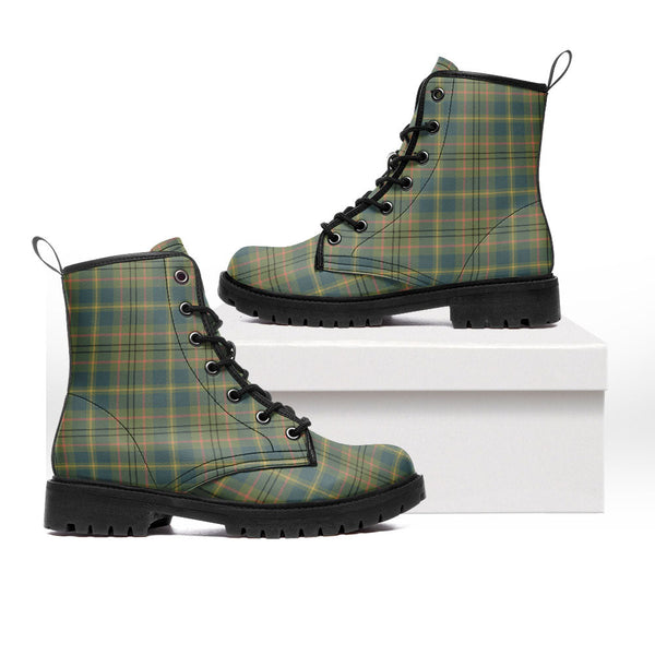 Taylor Ancient Clan Badge Tartan Leather Boots