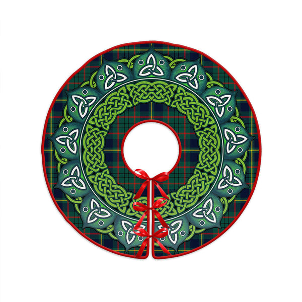 Taylor Modern Clan Badge Tartan Christmas Tree Skirt Heritage Holiday Decor
