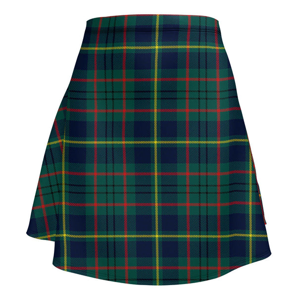 Taylor Modern Clan Badge Tartan Flared Skirt