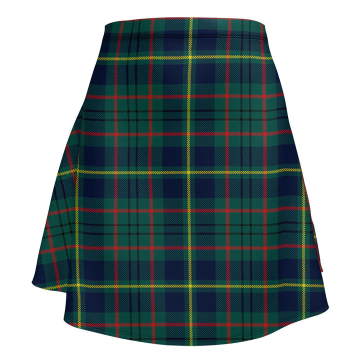 Taylor Modern Clan Badge Tartan Flared Skirt